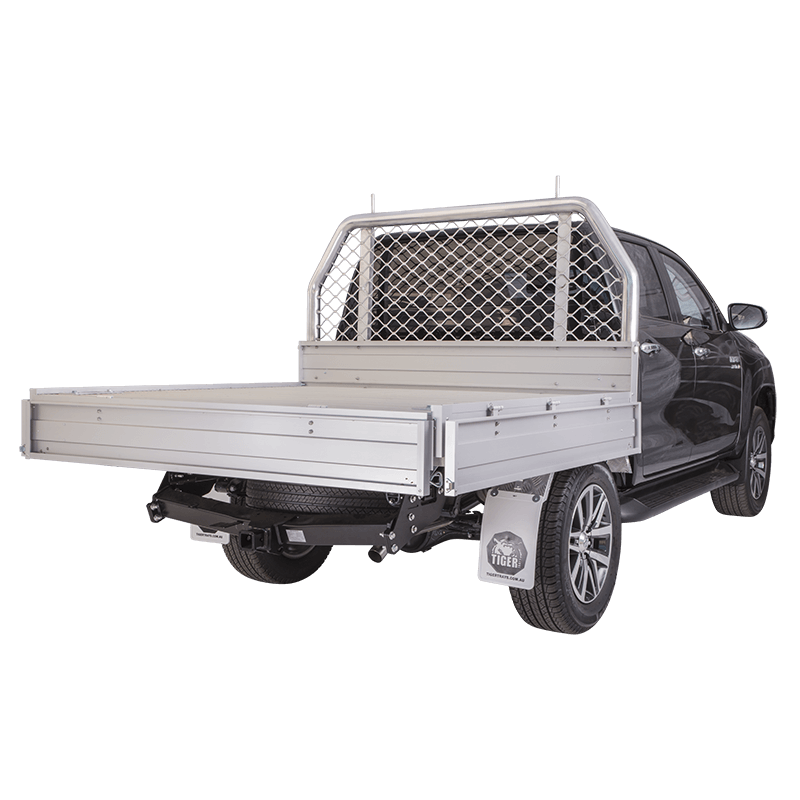 tradie tray dual cab sides down 45deg
