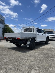 Toyota Hilux Dual Cab with Tradie Tray #1