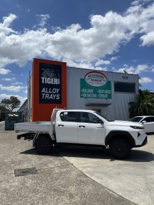 Toyota Hilux Dual Cab with Tradie Tray #2
