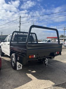 Ford Ranger Dual Cab Powdercoated Black Steel Tray #16