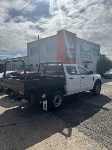 Ford Ranger Dual Cab Powdercoated Black Steel Tray #14