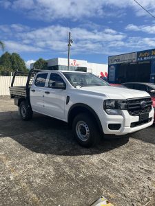 Ford Ranger Dual Cab Powdercoated Black Steel Tray #15