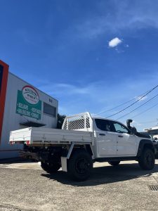 Ford Ranger Superduty Dual Cab with Tradie Tray