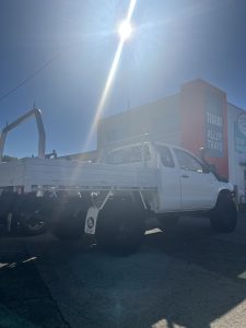 Toyota Hilux Rogue Extra Cab with Tradie Tray and ladder rack #31