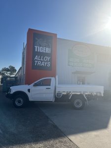 Ford Ranger Single Cab Powdercoated White Steel Tray #17