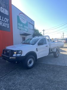 Ford Ranger Single Cab Powdercoated White Steel Tray #18