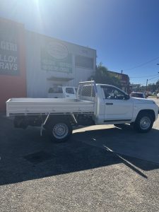 Mitsibishi Triton Single Cab with Tradie Tray #5