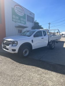 Ford Ranger Extra Cab with Tradie Tray (with add-on extra ladder rack)