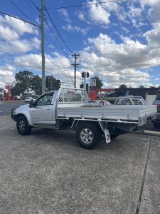 Holden Colorado Single Cab with Tiger Heavy Duty Tough Alloy Series #24