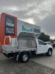 Isuzu Dmax Single Cab with Tiger Heavy Duty Tough Alloy Series