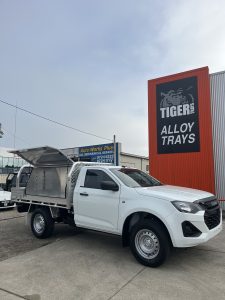 Isuzu Dmax Single Cab with Tiger Heavy Duty Tough Alloy Series
