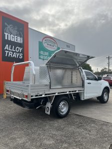 Isuzu Dmax Single Cab with Tiger Heavy Duty Tough Alloy Series