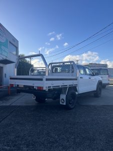 Toyota Hilux Dual Cab with Platnium Tray and ladder rack #35