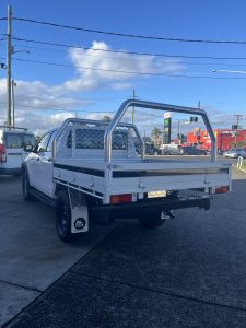 Toyota Hilux Dual Cab with Platnium Tray and ladder rack #34