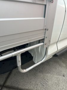 Single Cab Mitsibishi Triton with Tradie Tray (trundle drawer, ladder rack and underbody) #24