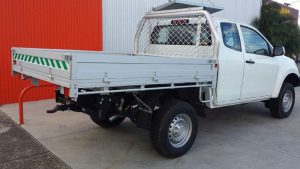 Isuzu DMax Space Cab Tray for Government #26