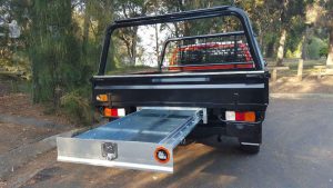 Isuzu Dmax Steel Tray with Trundle Out #18