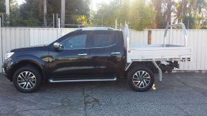 Nissan Navara NP300 Dual Cab with Tiger Tradie tray  #12