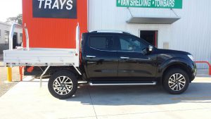 Nissan Navara NP300 Dual Cab with Tiger Tradie tray  #10