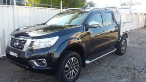 Nissan Navara NP300 Dual Cab with Tiger Tradie tray  #9
