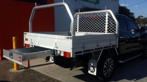 Nissan Navara NP300 with Tiger Tradie Tray  #11
