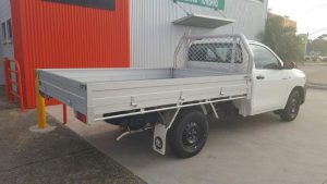 Toyota Hilux Single Cab with Tradie Tray #53