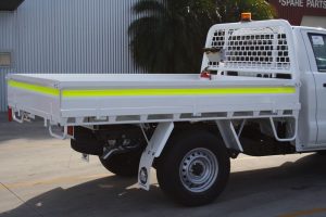 Fleet Car with White Steel Tray