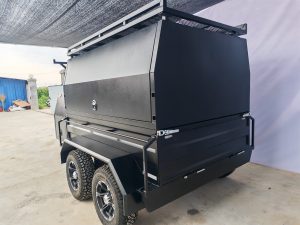 Tradesmen Trailer inc. removeable canopy 2 drawer toolbox #7