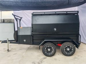 Tradesmen Trailer inc. removeable canopy 2 drawer toolbox #11