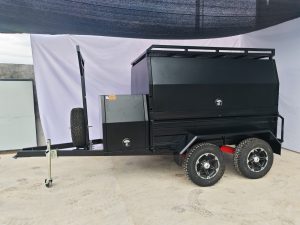Tradesmen Trailer inc. removeable canopy 2 drawer toolbox #8