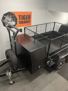 Tradesmen Trailer inc. removeable canopy 2 drawer toolbox #3