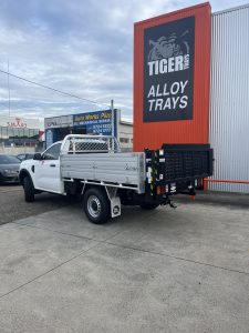 Tailgate Loader with Tiger Tradie Tray 450mm Sideboard #3