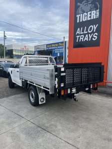 Tailgate Loader with Tiger Tradie Tray 450mm Sideboard #2