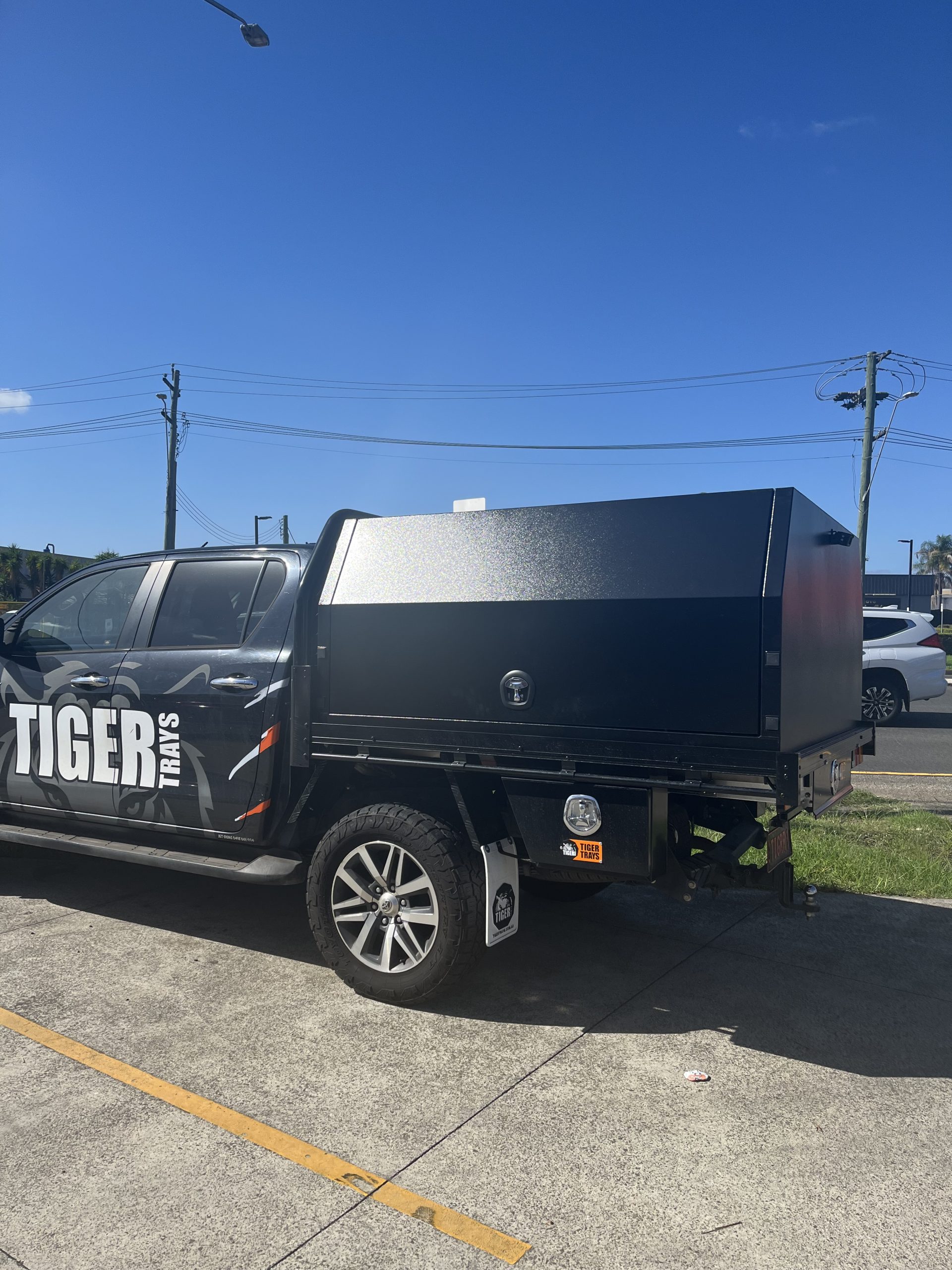 Powdercoated Black Canopy