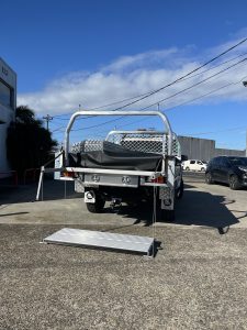 Lyco Loader with Heavy Duty Tough Alloy Series 250mm Sideboards #24