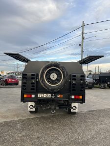 Black Powdercoated Canopy with add on extras #6