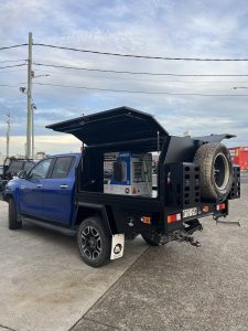 Black Powdercoated Canopy with add on extras #4
