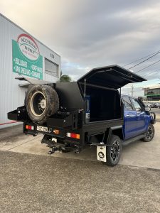 Black Powdercoated Canopy with add on extras #5