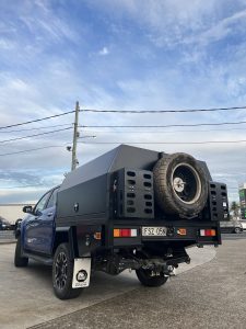 Black Powdercoated Canopy with add on extras #1