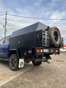 Black Powdercoated Canopy with add on extras #2