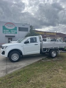 Single Cab Isuzu Dmax with a Tiger Heavy Duty Tough Alloy Tray #10