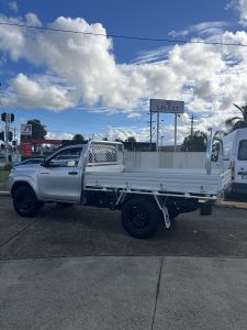 Toyota Hilux Single Cab with Tiger Heavy Duty Tough Alloy Series #37