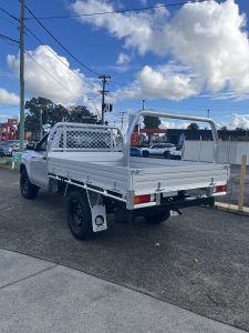 Toyota Hilux Single Cab with Tiger Heavy Duty Tough Alloy Series #39