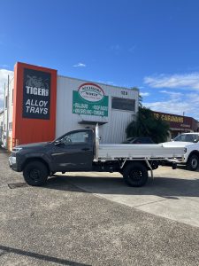 Toyota Hilux Single Cab with Tiger Heavy Duty Tough Alloy Series #48