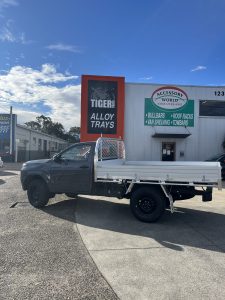Toyota Hilux Single Cab with Tiger Heavy Duty Tough Alloy Series #49