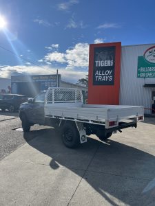 Toyota Hilux Single Cab with Tiger Heavy Duty Tough Alloy Series #50
