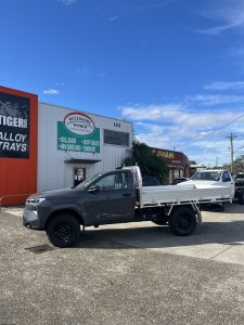 Toyota Hilux Single Cab with Tiger Heavy Duty Tough Alloy Series #51
