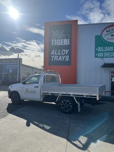Toyota Hilux Single Cab with Tiger Heavy Duty Tough Alloy Series #52