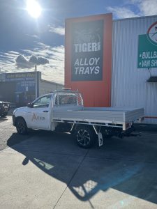 Toyota Hilux Single Cab with Tiger Heavy Duty Tough Alloy Series #53