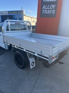 Isuzu Dmax Single Cab with Tiger Tough Heavy Duty Series Alloy Tray #75